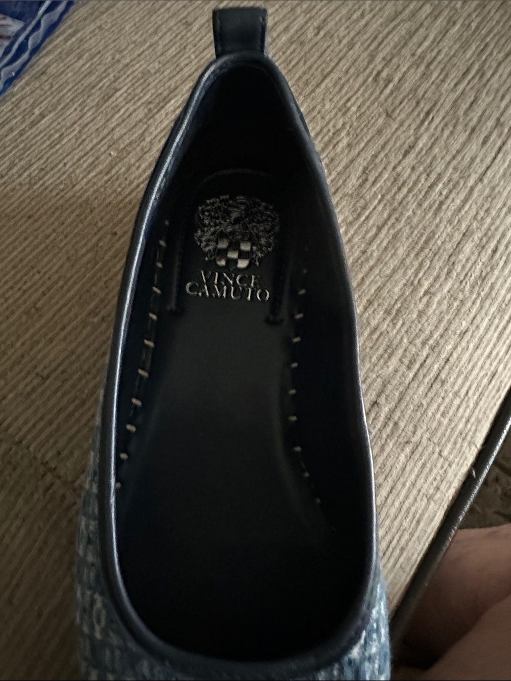 Navy Blue Espadrille Flats by Vince Camino - Picture 5 of 6
